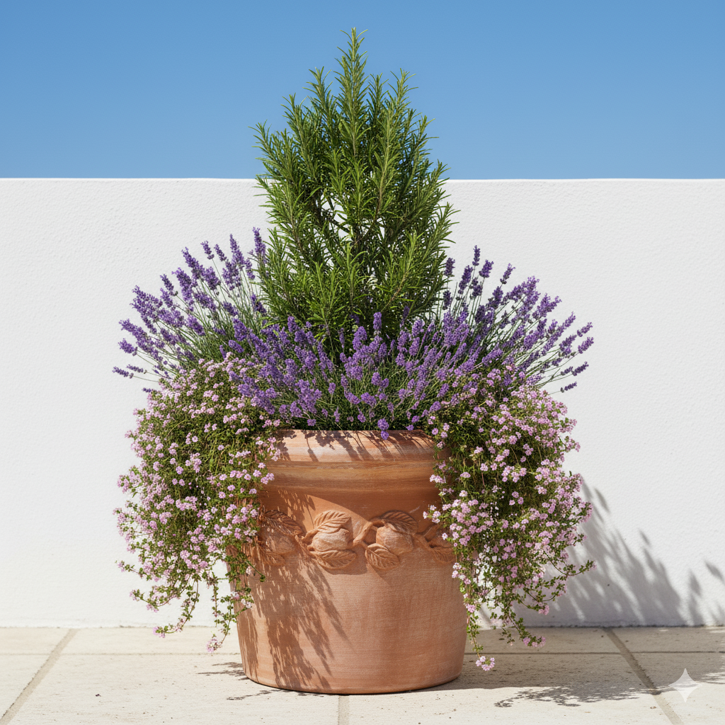 Terrakotta Pflanzgefäße