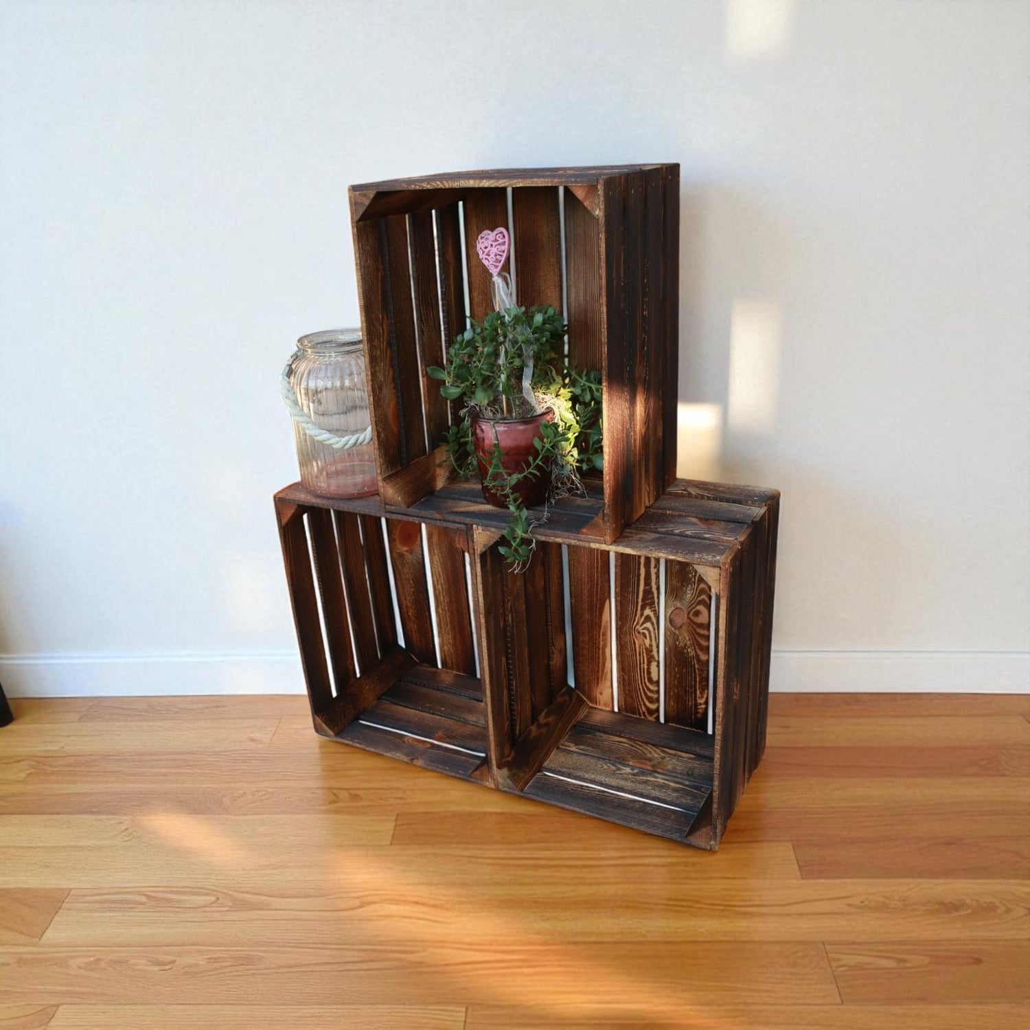 Kisten Vintage Geflammt