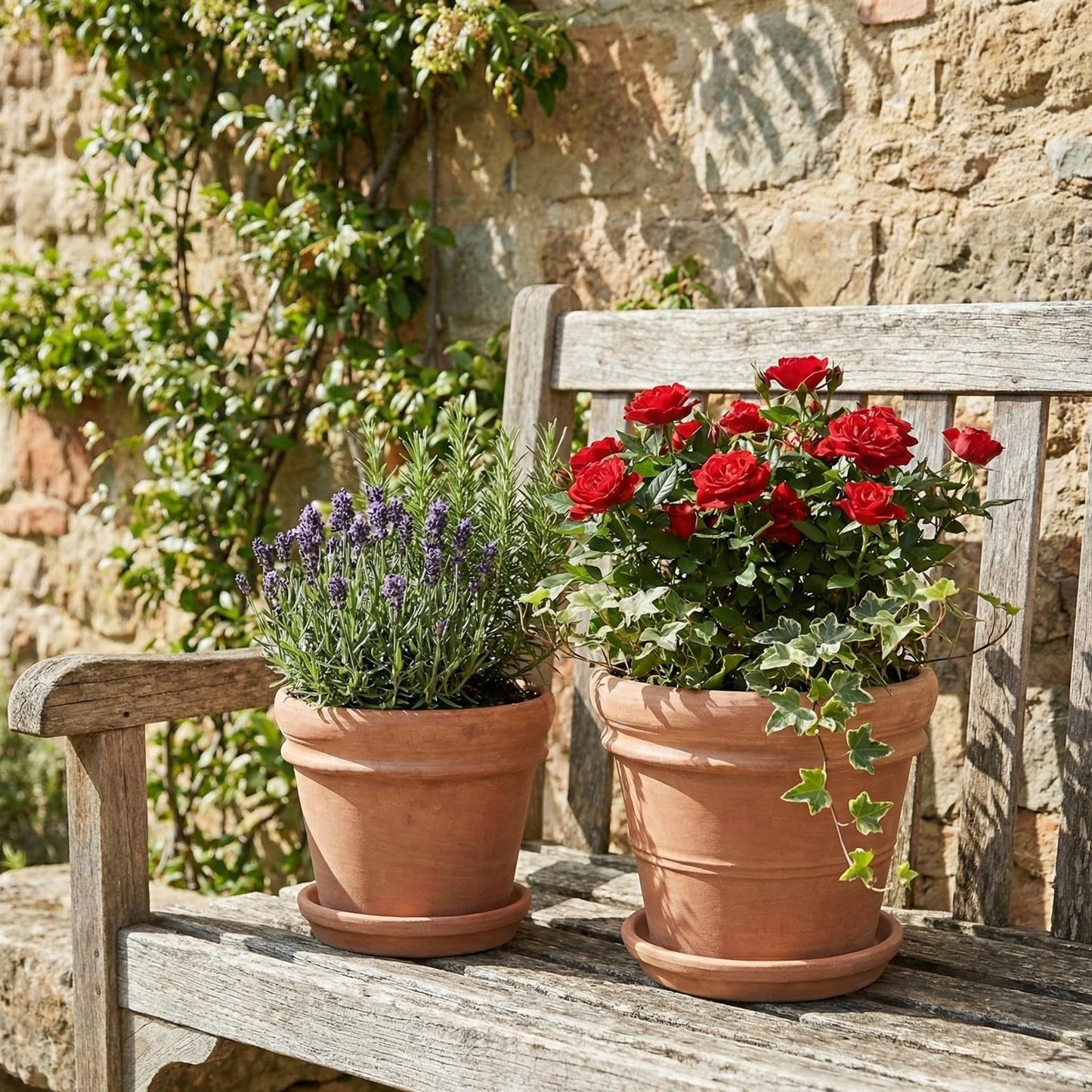 Terrakotta Blumentopf Ø 35 cm – Handgefertigt & Frostfest aus Italien