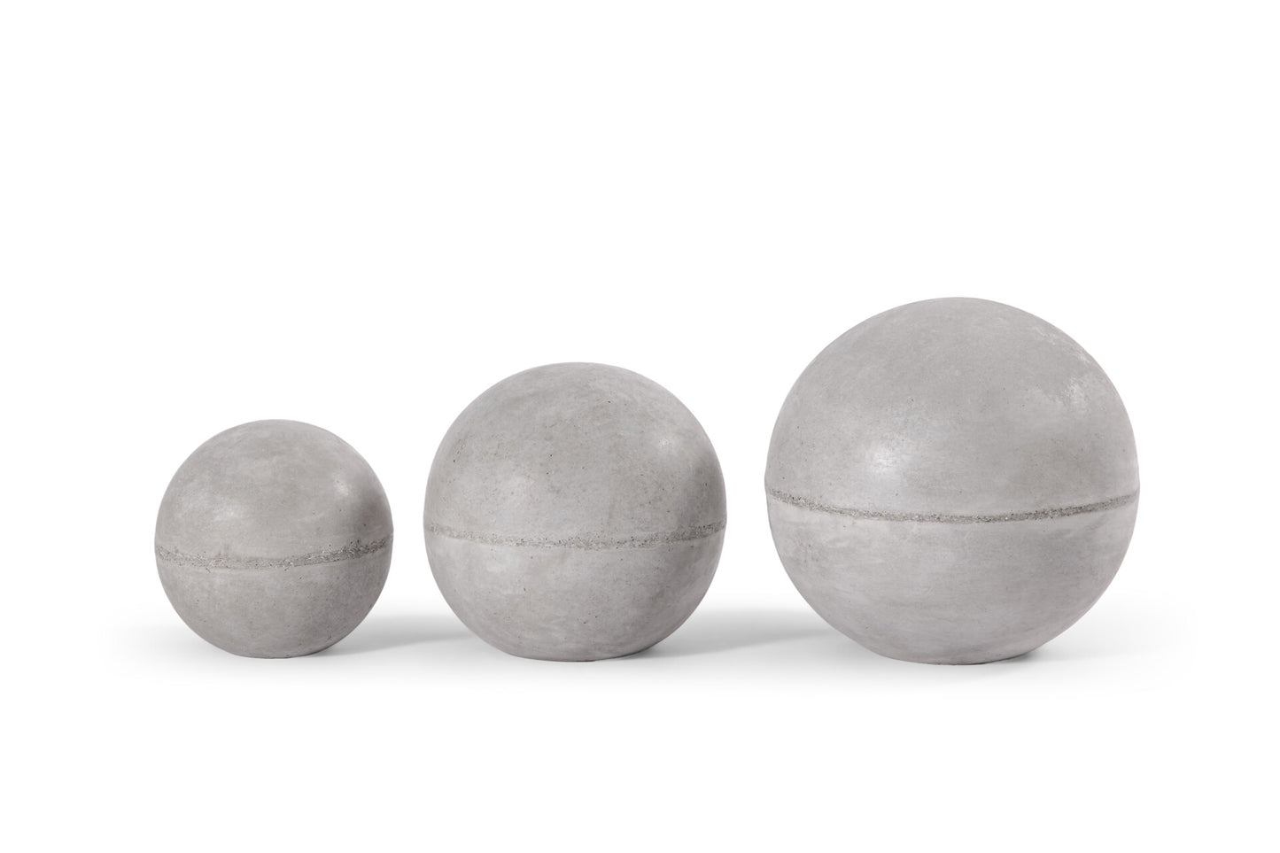 Gartenkugeln Beton 3er Set