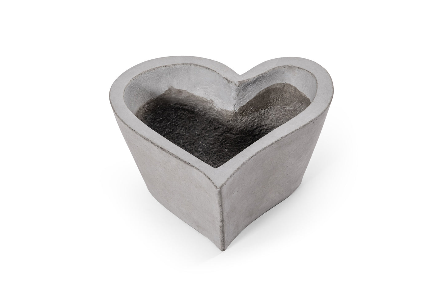 Blumentopf Modell "Heart Pot" 30cm aus Beton