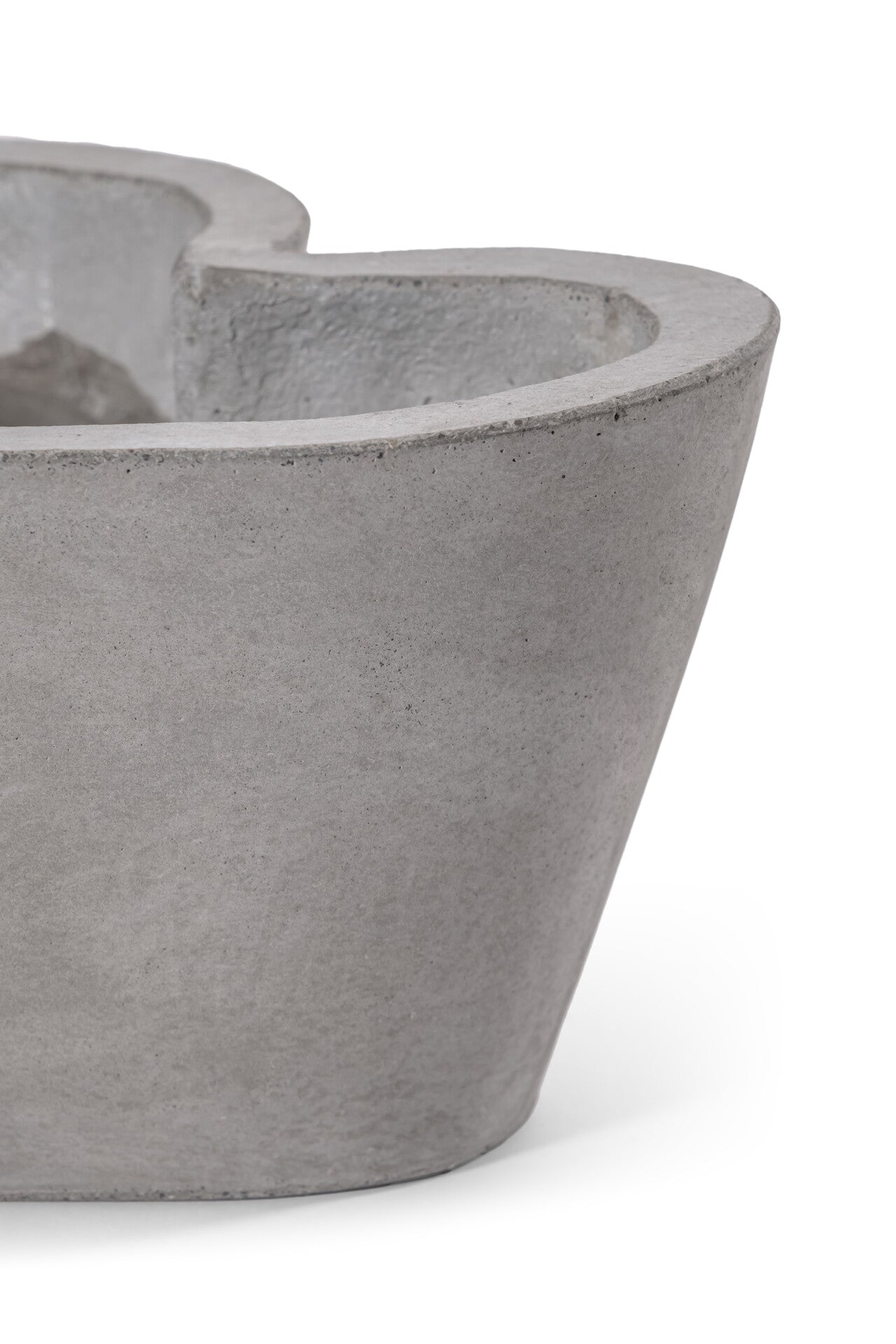 Blumentopf Modell "Heart Pot" 30cm aus Beton