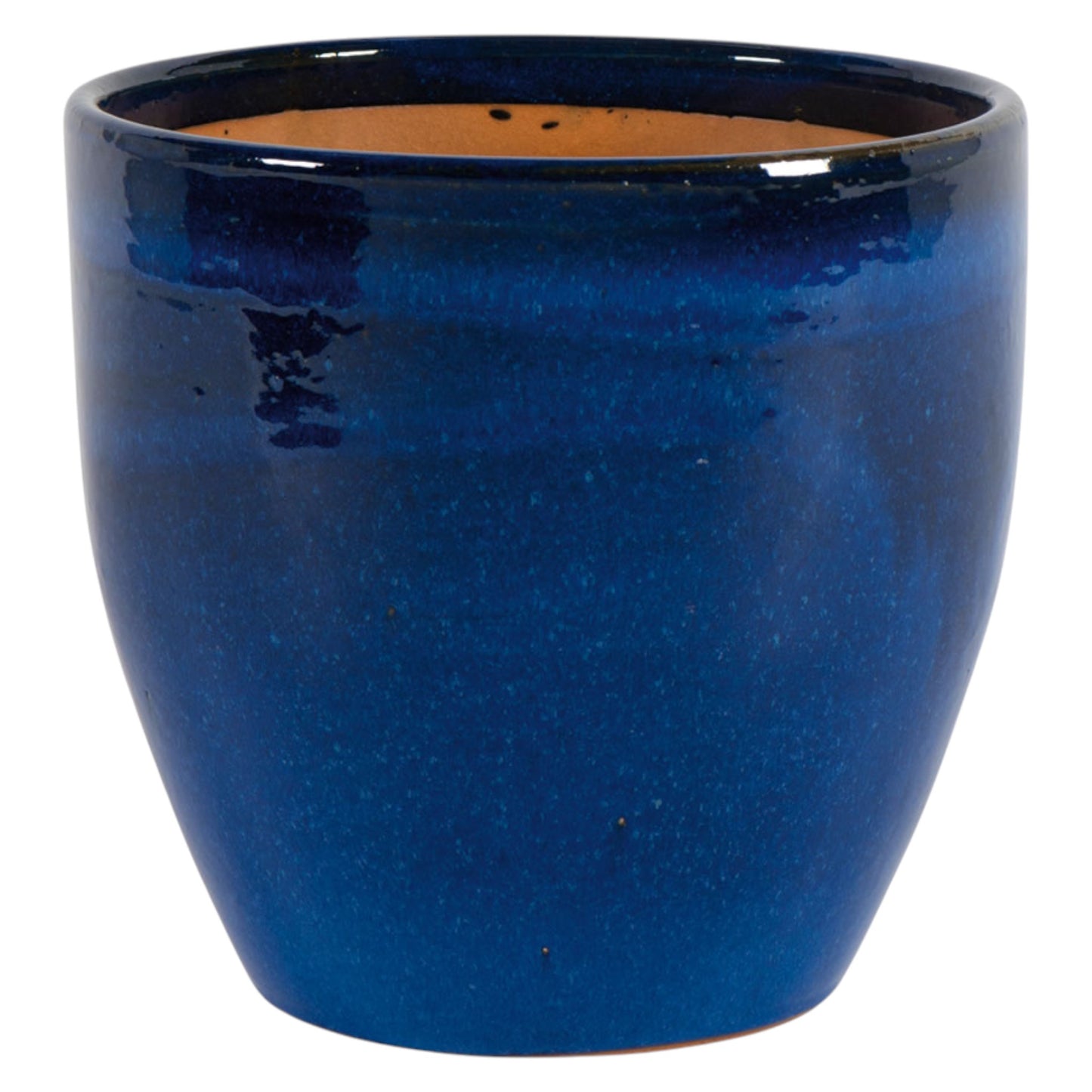 Blumentopf Pflanzgefäß Modell "EggPot" 30cm Keramik Royal Blau