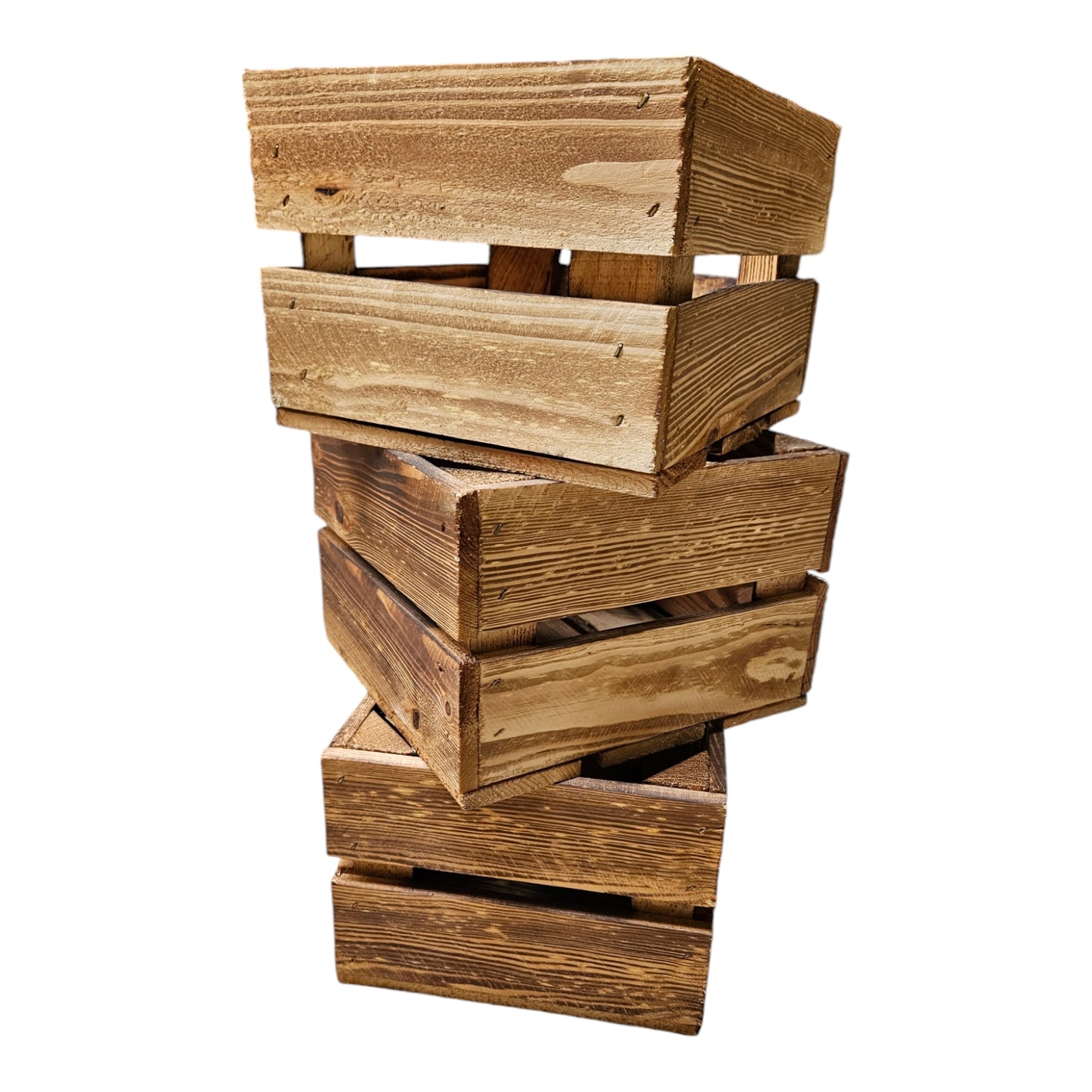 Holzkiste Dekokiste Geschenkbox 22 x 20 x 15 cm 3er SET
