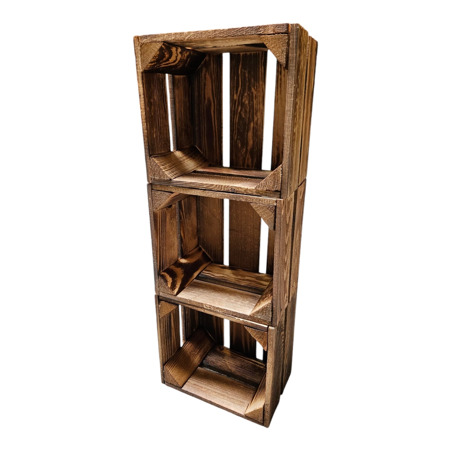 Holzkiste Dekokiste Geschenkbox 22 x 20 x 15 cm 3er SET