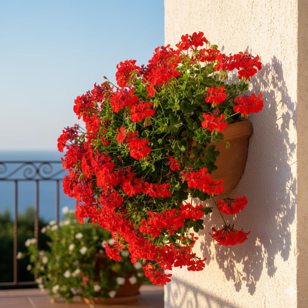 Jardinière murale en terre cuite « Gerla » 31 cm