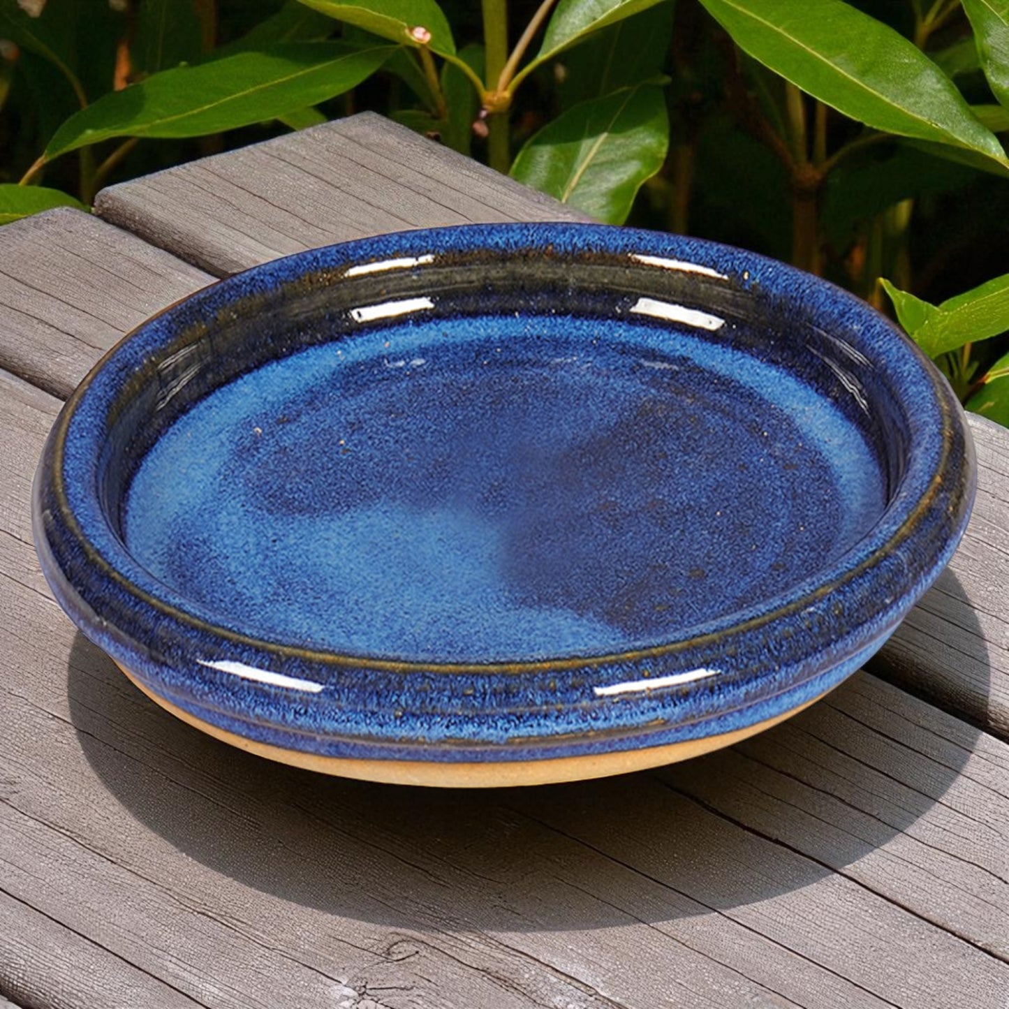 Blumentopf Pflanzgefäß Modell "EggPot" 30cm Keramik Royal Blau
