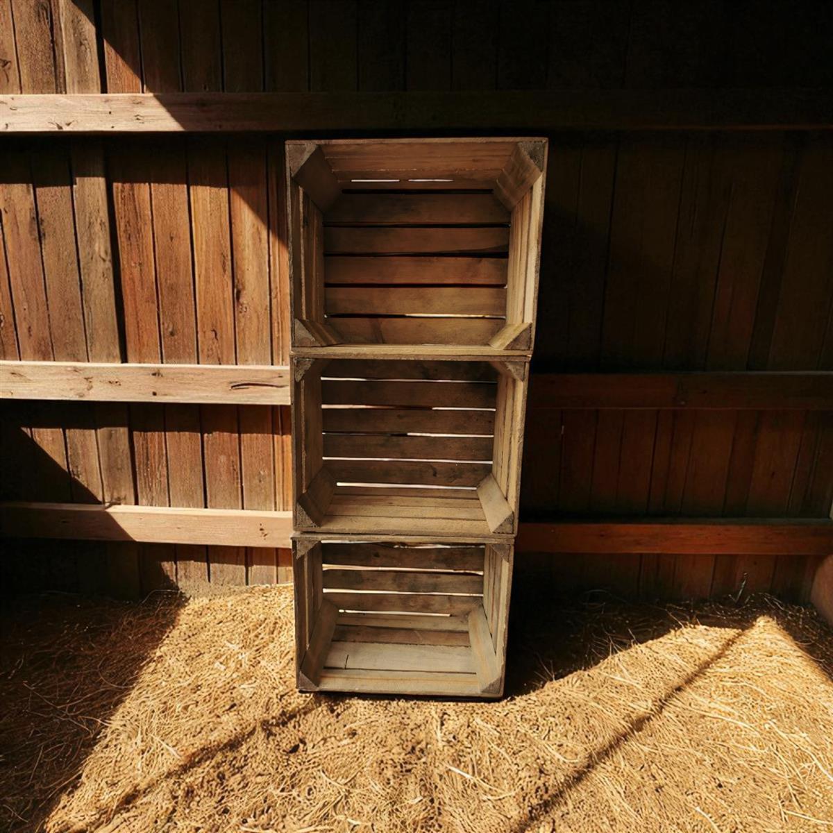 Coffret en bois Vintage Naturel 50 x 40 x 30 cm B-Stock