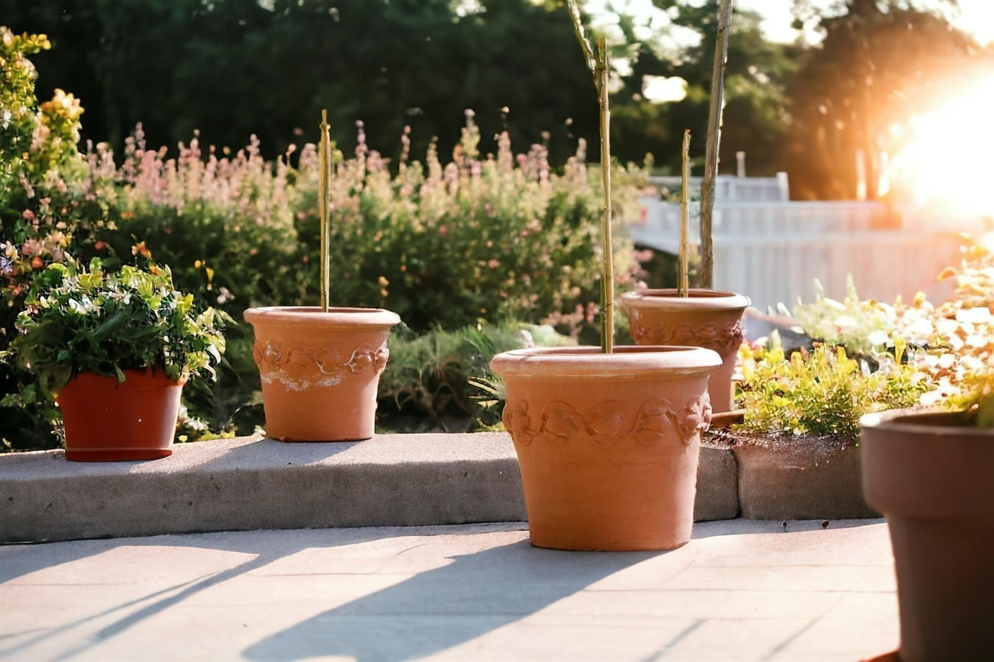 Terrakotta Topf Ø42cm – frostfest & handgefertigt | Limoni Toscana Serie