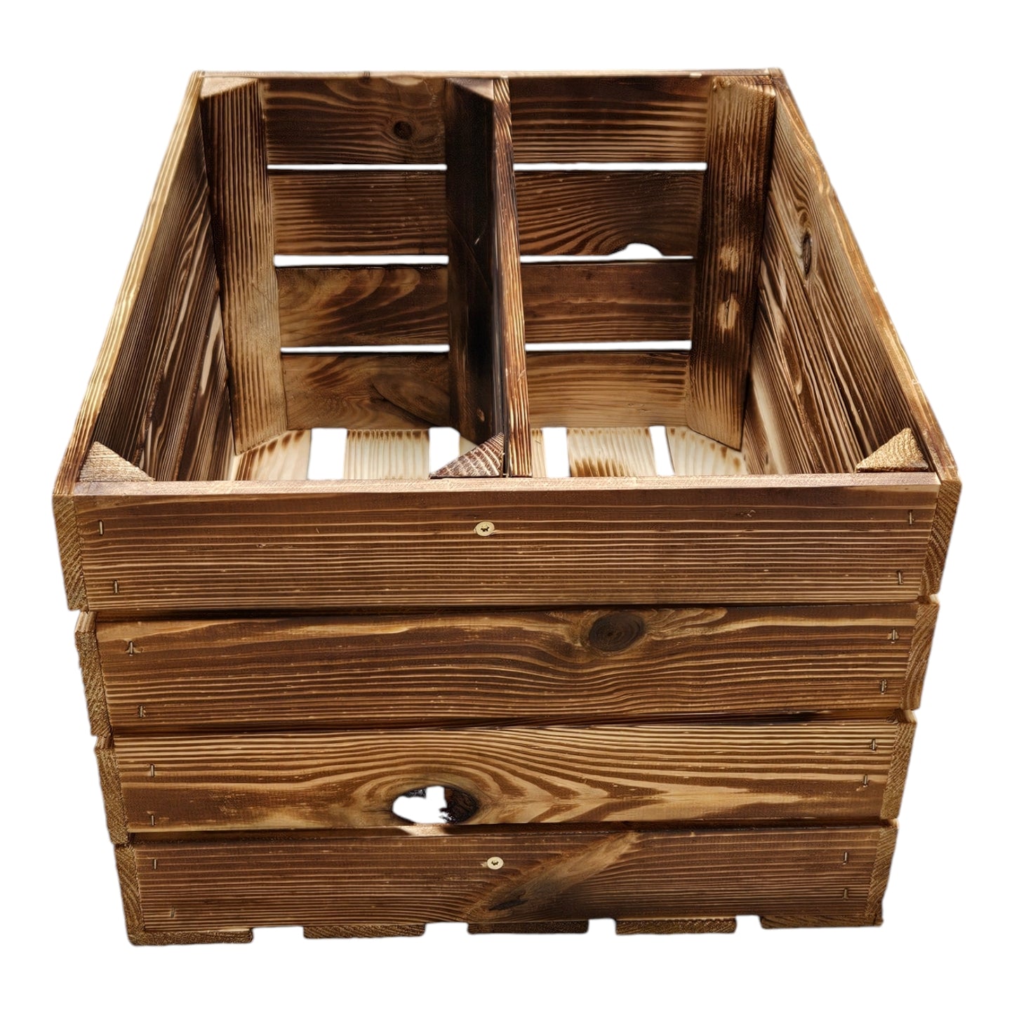 Holzkisten Regalkisten 50 x 40 x 30cm mit Ablage Lang 8 x