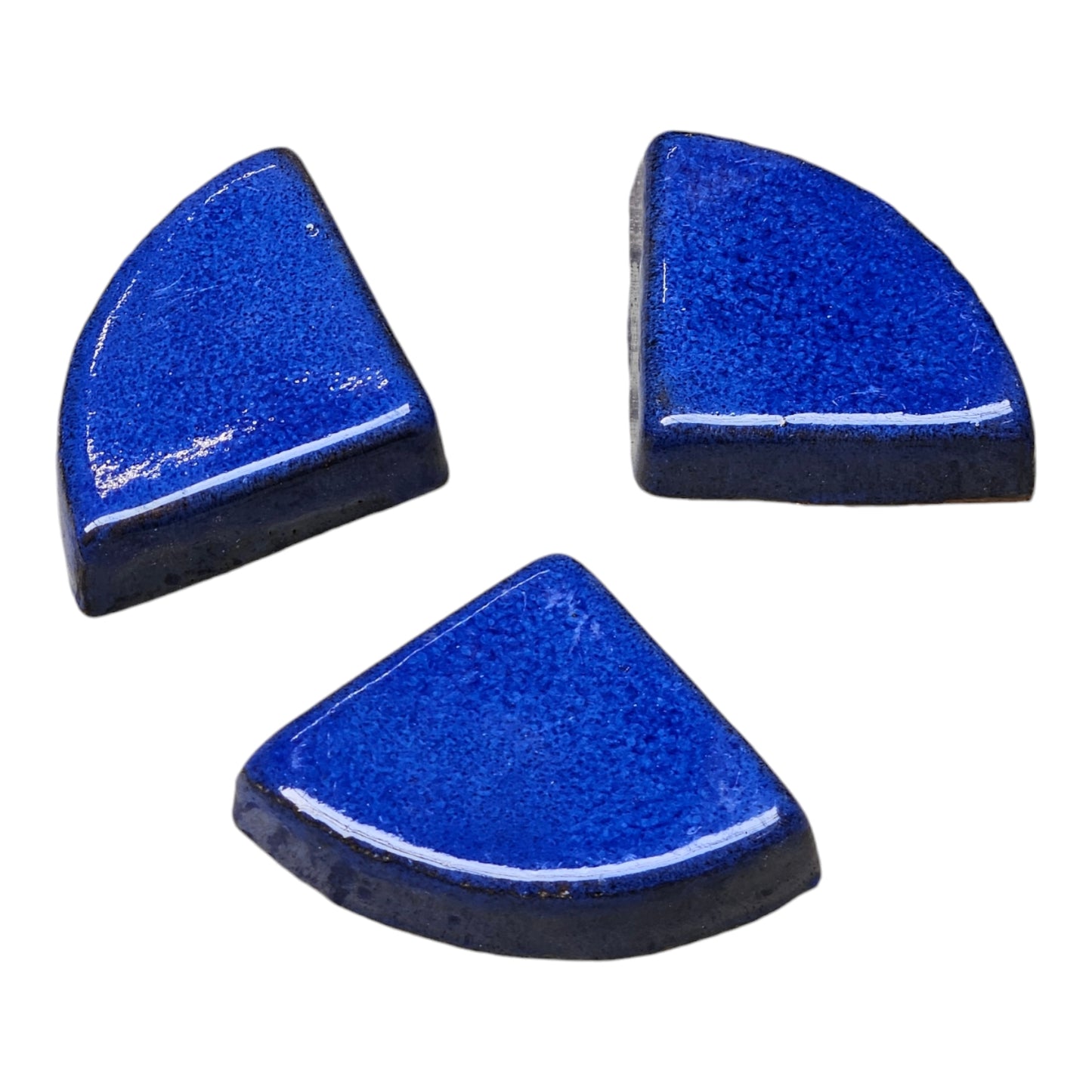 Staunässe ade! 20x Keramik Füße für Blumentopf | Royal Blau | Hochwertig