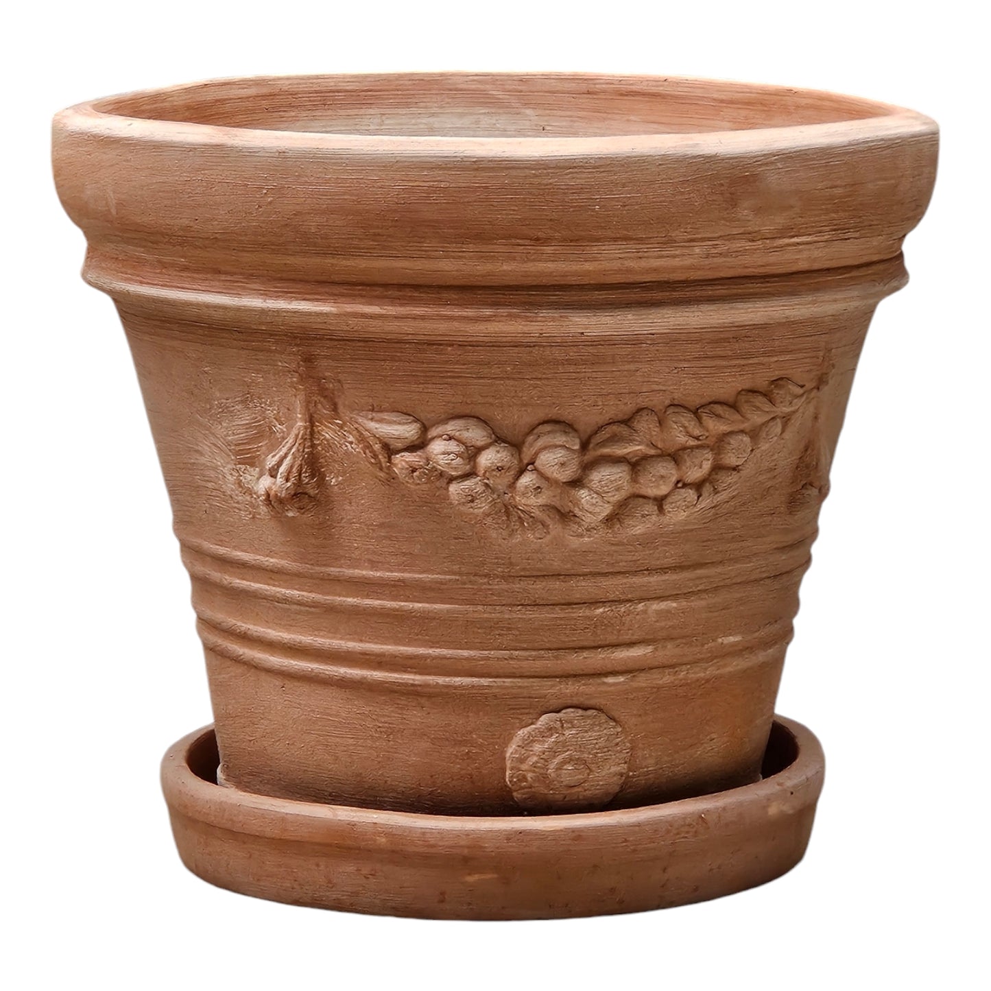 Pflanzteller Untersetzer Vogeltränke Terrakotta 27cm