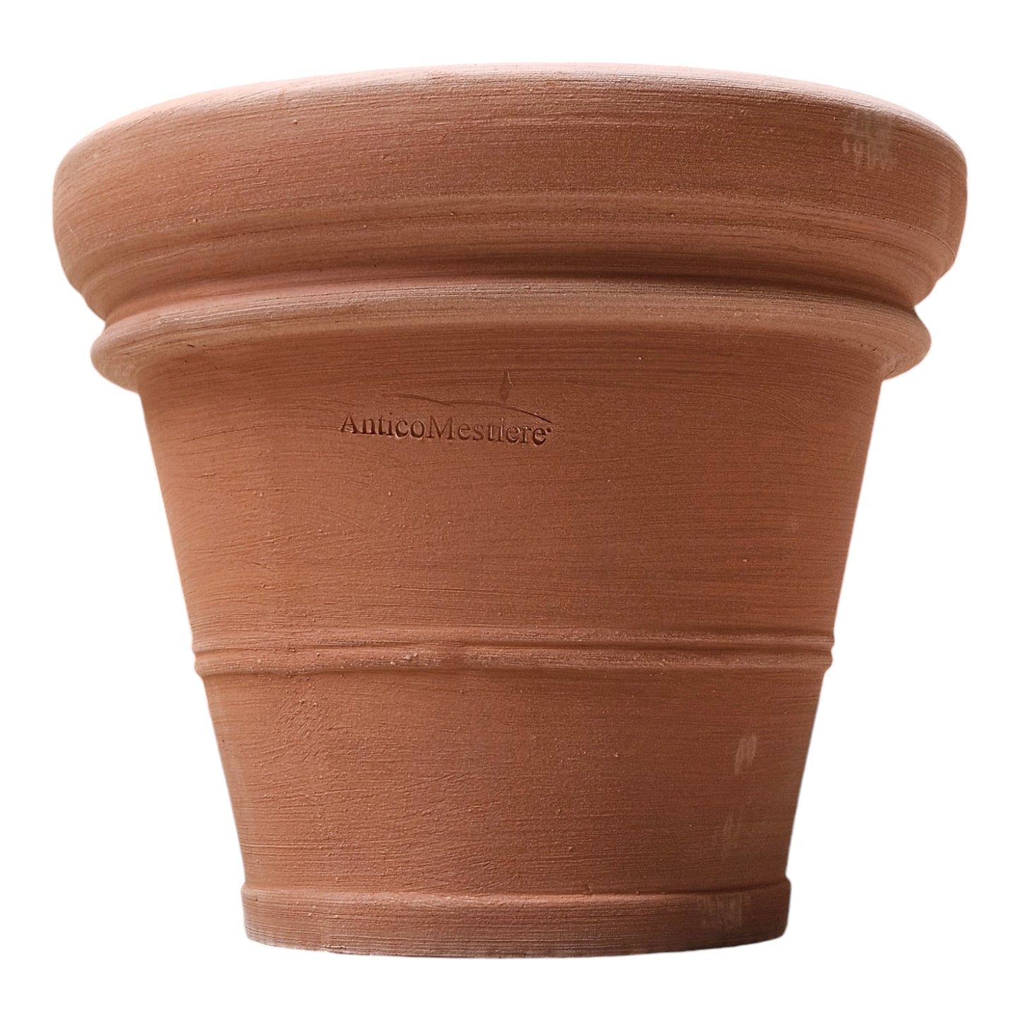 Pflanzgefäß Terrakotta "Doppio Bordo" 45cm