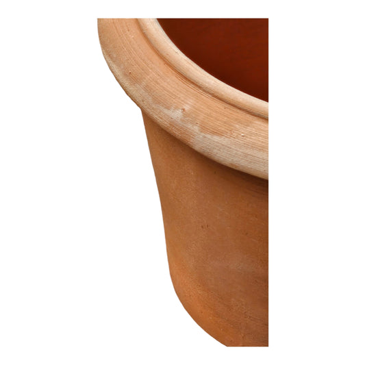 Terrakotta Blumentopf Ø 30 cm – Schlichtes Design, handgefertigt & frostfest aus Italien