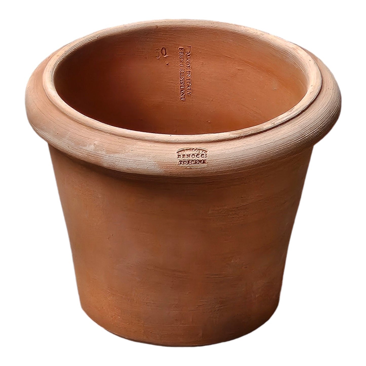 Blumentopf Benocci Terrakotta Italien "Liscia" 42cm
