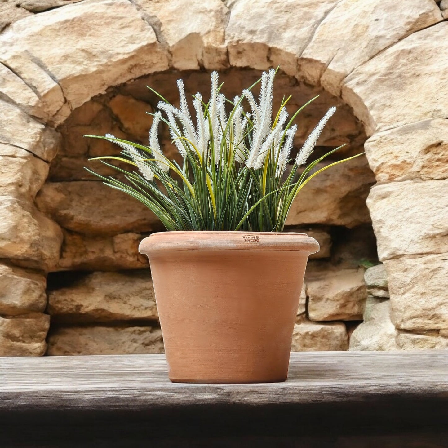 Blumentopf Benocci Terrakotta Italien "Liscia" 42cm