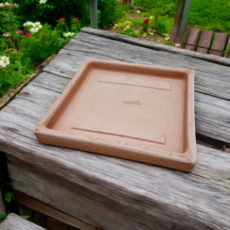 Untersetzer Pflanzteller Terrakotta ECKIG 36cm