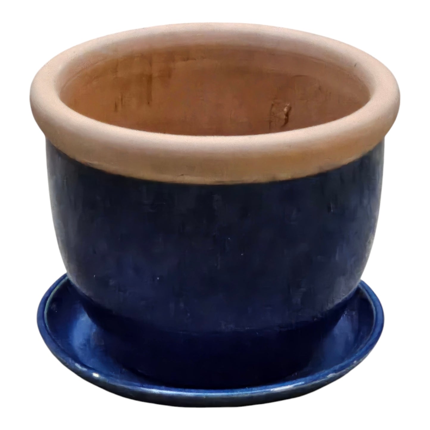 Pflanzteller Untersetzer für Blumentöpfe 40cm Royal Blau Vogeltränke