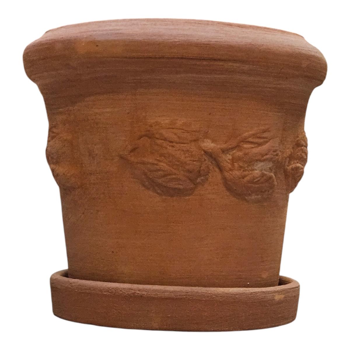 Dessous de verre 25cm terre cuite