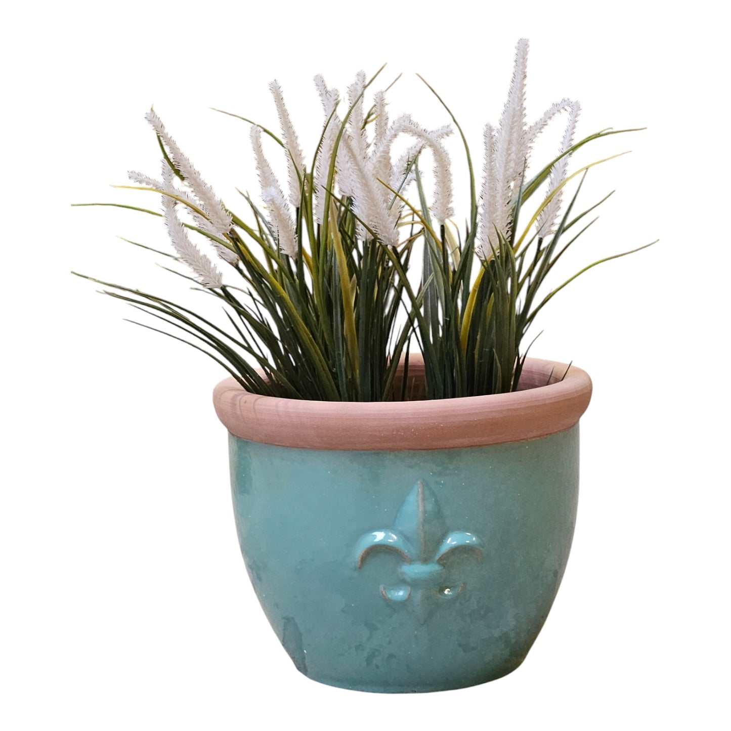Jardinière Farmer Vert Céladon (Ø 32cm x H 26cm) | Céramique & Lys | Teramico