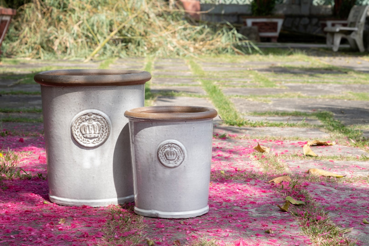 Provence 25x28cm gris-blanc