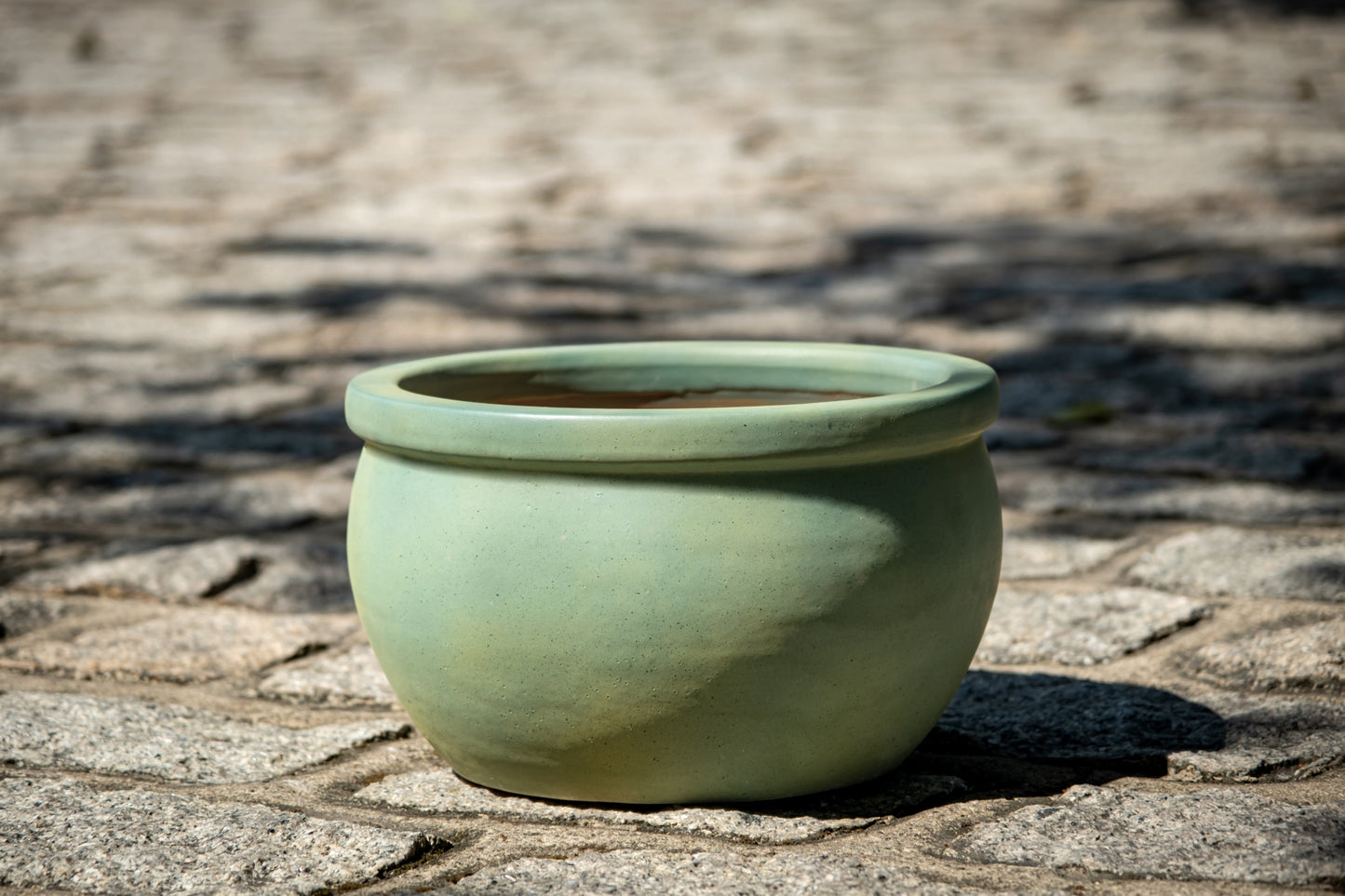 Blumentopf Pflanzgefäß Keramik Modell "Bavaria" 40cm Jade Grün