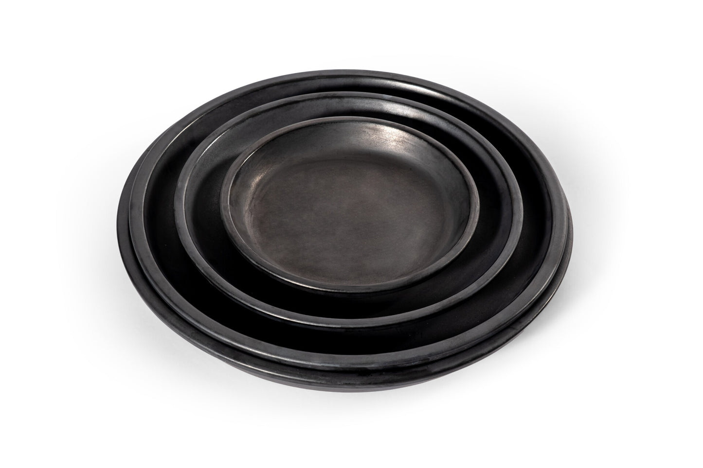 Assiette à plantes 42 cm Anthracite