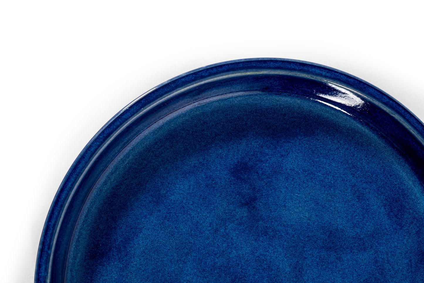 Pflanzteller Untersetzer für Blumentöpfe 40cm Royal Blau Vogeltränke