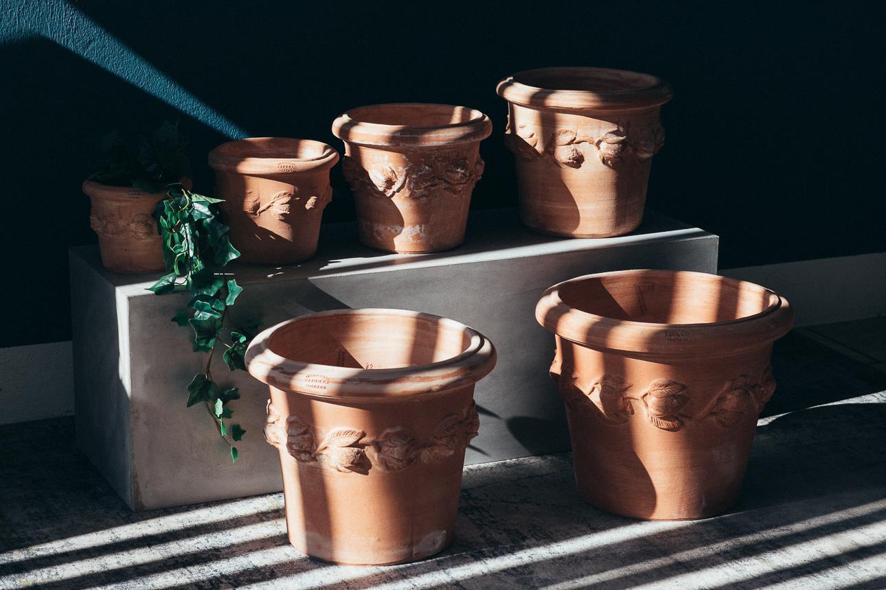 4er SET Pflanztöpfe Siena Conca Limoni 54x46cm XXL