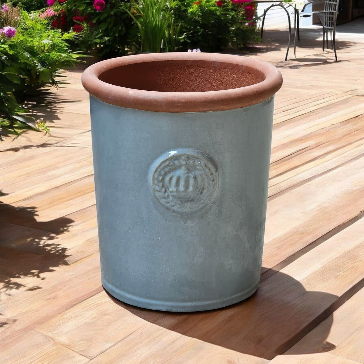 Dust And Things Pflanzkübel „Mum’s Garden“ – Graviert, Metall, Für Drinnen & Draußen – Verschiedene Größen