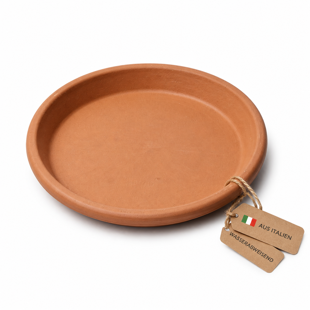 Italienischer Terrakotta-Pflanzteller Dunkel – 19 bis 48 cm