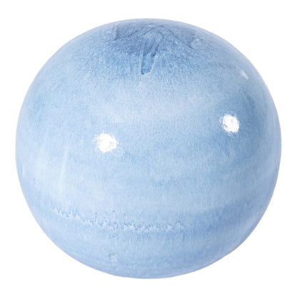 Gartenkugel Keramik 36cm Azur Blau