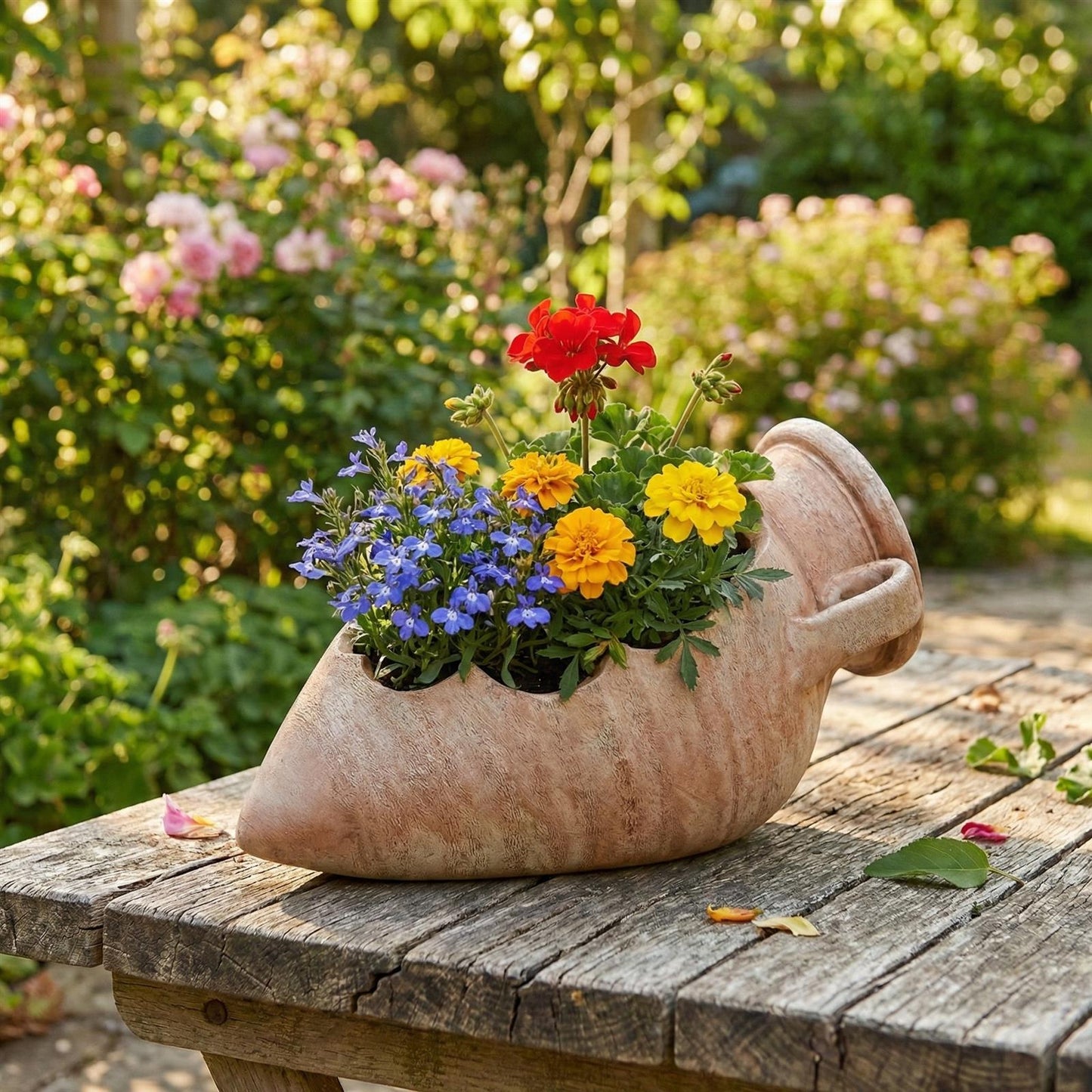 Anfore Amphore Taligata 30 cm Frostfest Terracotta Italien