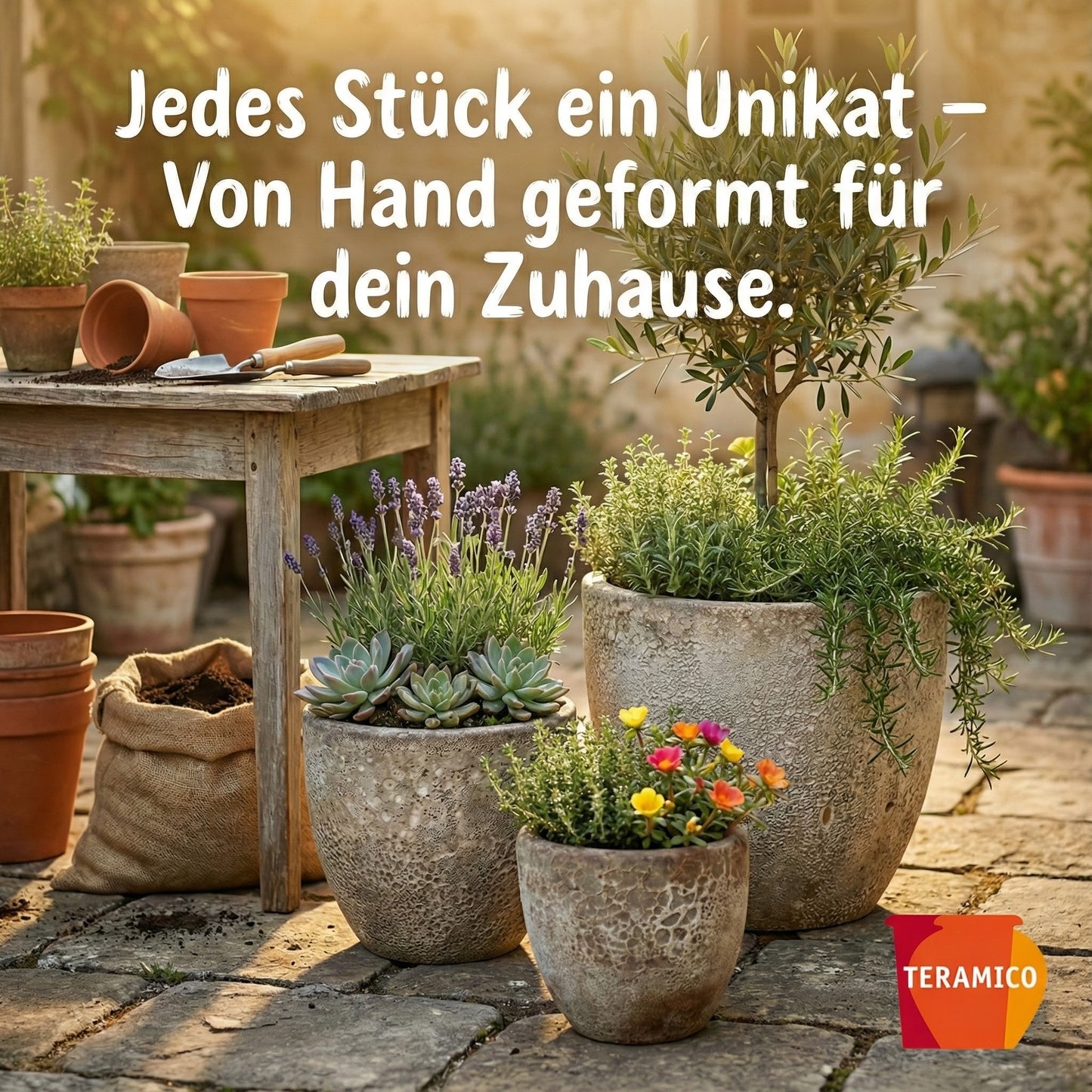 Keramik Pflanzgefäß "Egg Pot" Lava Weiß Ø 21cm – Geschliffen & Struktur