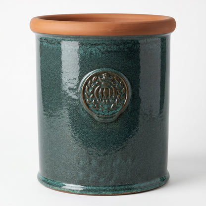 Pflanztopf Keramik Provence Moosgrün – Ø 34 x 38 cm