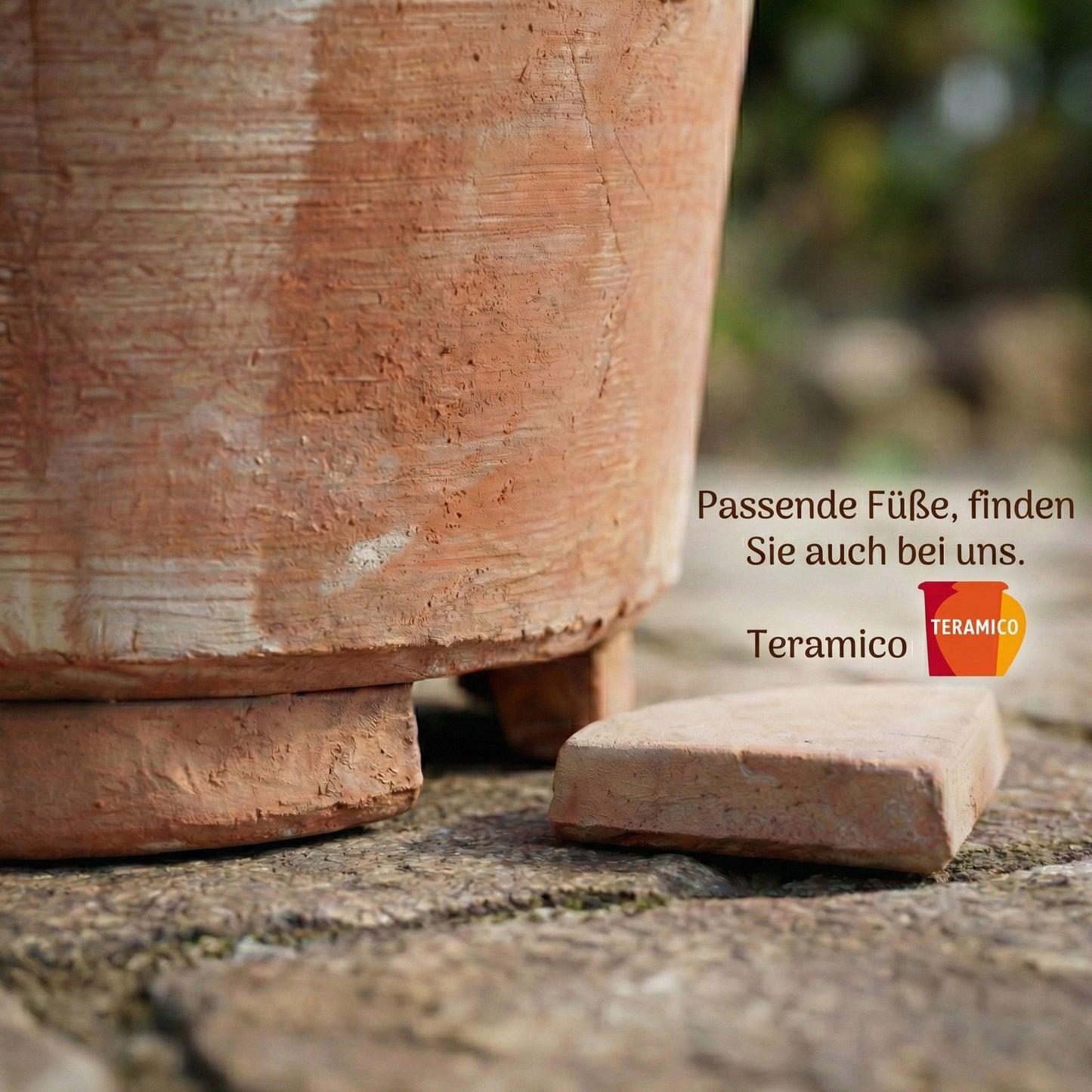 Terrakotta Pflanzkübel "Festonato" – Ø 31 cm – Italien – Handarbeit – Frostfest