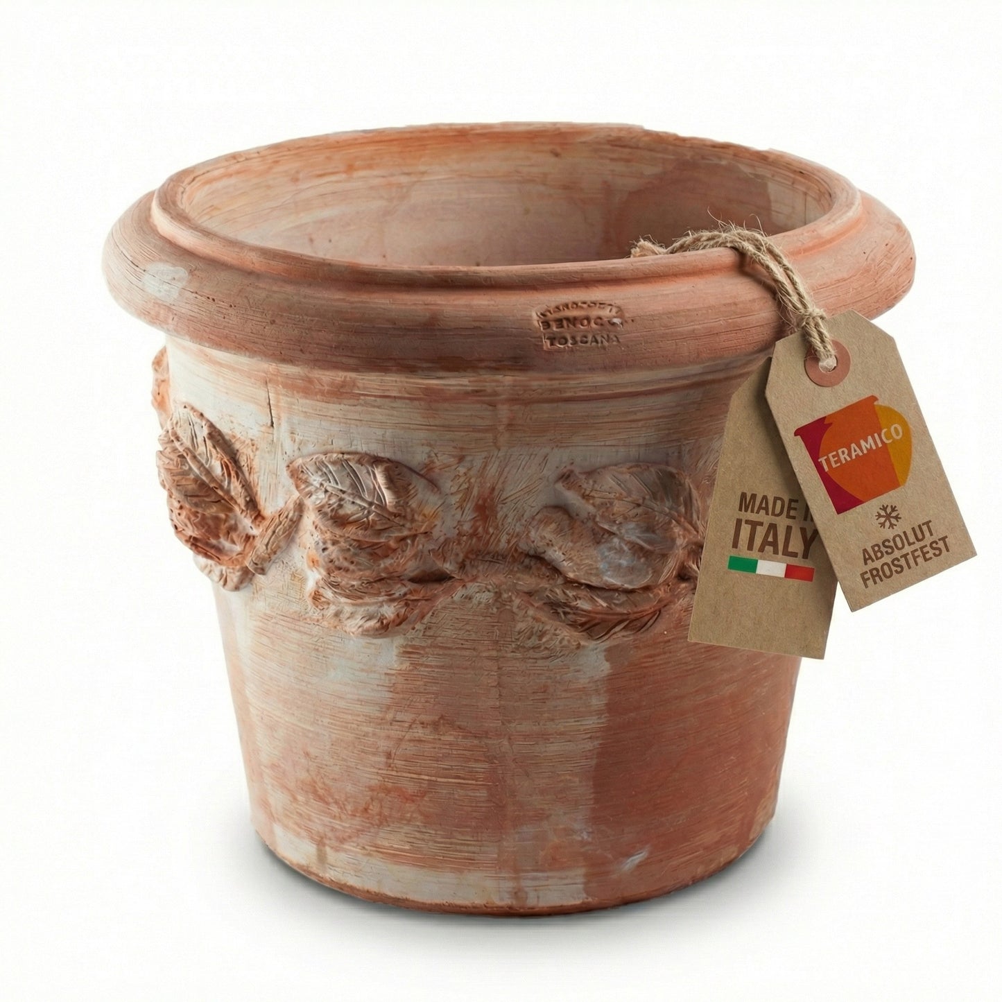 Pflanzkübel Terrakotta XXL Siena Limoni 60 cm 4er SET