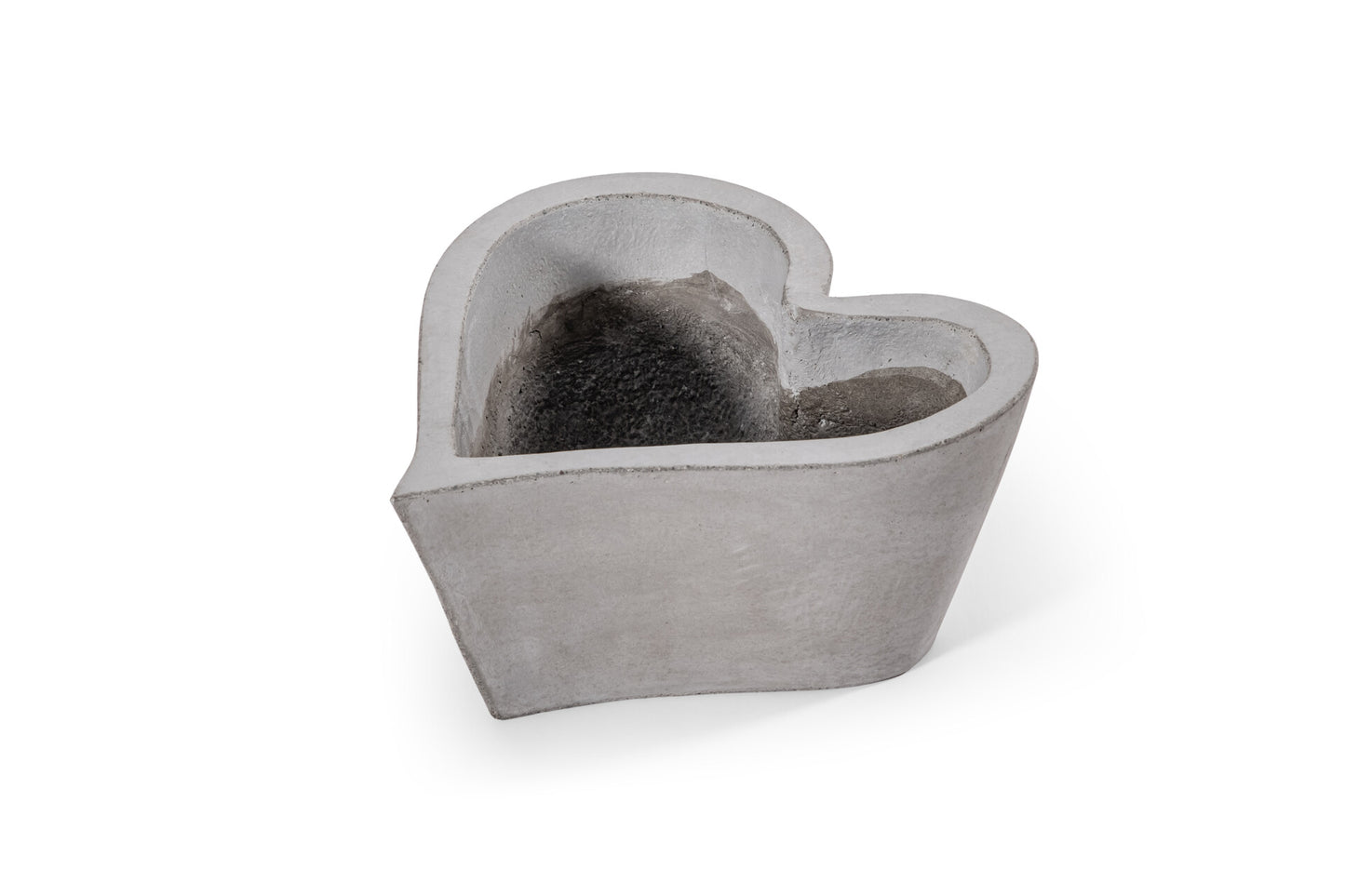 Blumentopf Modell "Heart Pot" 30cm aus Beton