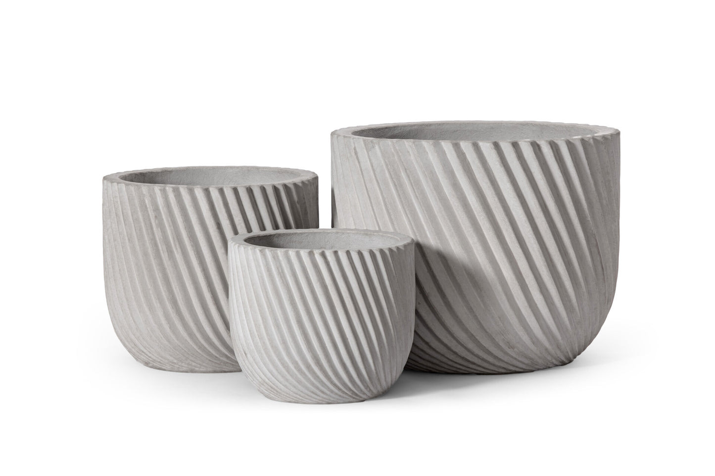 Blumentopf Pflanzkübel Modell "Linea IV" 24cm aus Beton