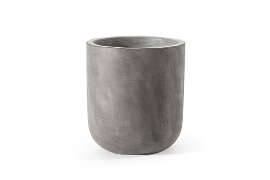Blumentopf Beton "Dora-Tall" 24cm Dunkelgrau