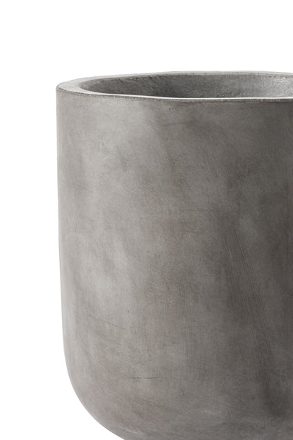 Blumentopf Beton "Dora-Tall" 24cm Dunkelgrau