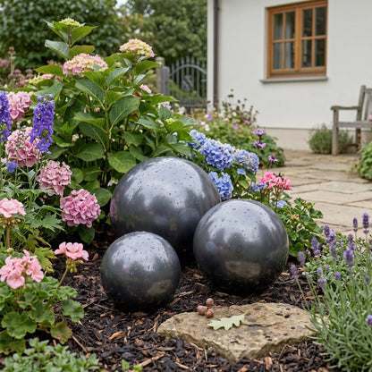 Gartenkugel Anthrazit 20cm