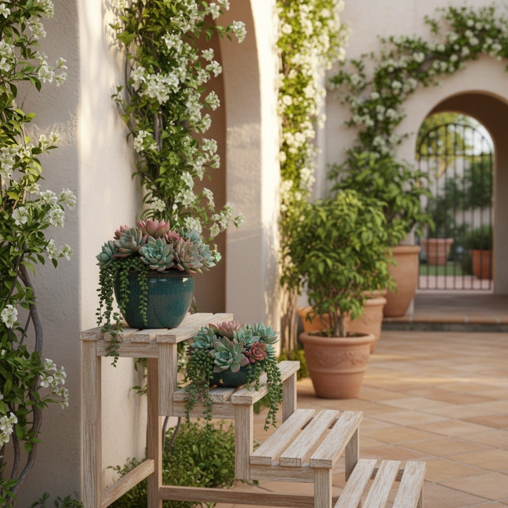 Keramik Pflanzgefäß-Serie "Bavaria Tall" Moosgrün – Wählbare Größen (21-37cm)