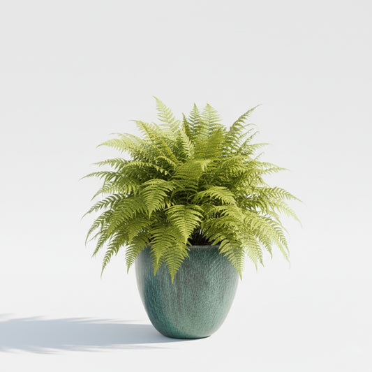 Keramik Pflanzgefäß Eggpot Moosgrün Ø 48cm | XXL Frostfest & Effektglasur