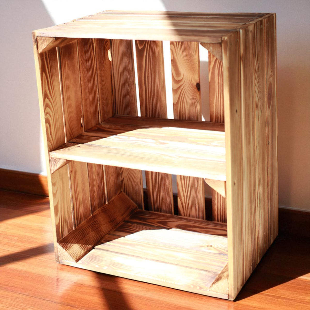 4er Set XXL Holzkisten mit Zwischenboden | DIY Möbel | Vintage