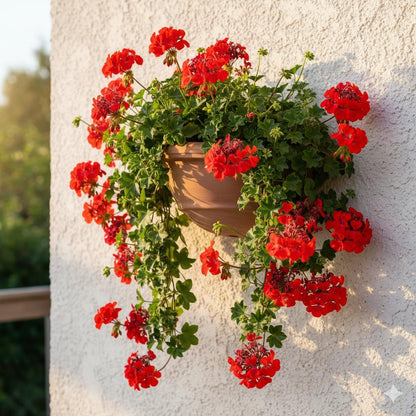 Jardinière murale en terre cuite « Gerla » 31 cm