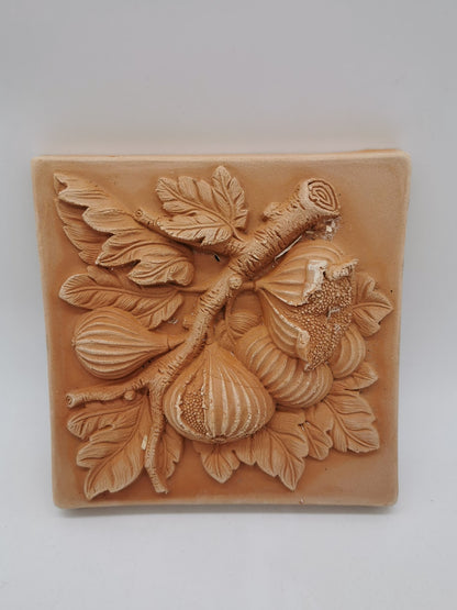 Support mural "Frutta" 18 cm terre cuite Italie