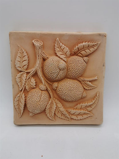 Support mural "Frutta" 18 cm terre cuite Italie