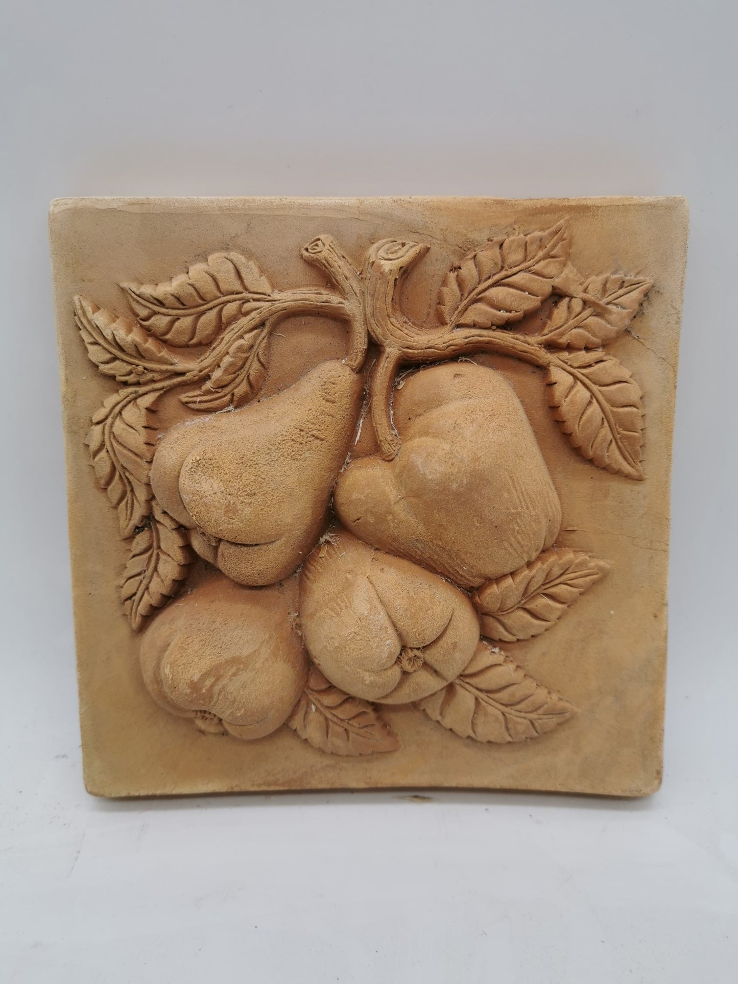 Support mural "Frutta" 18 cm terre cuite Italie