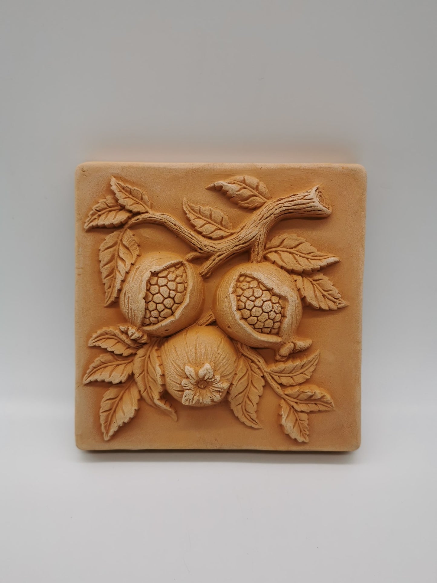 Support mural "Frutta" 18 cm terre cuite Italie